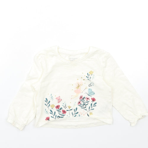 Primark Baby White   Basic T-Shirt Size 12-18 Months