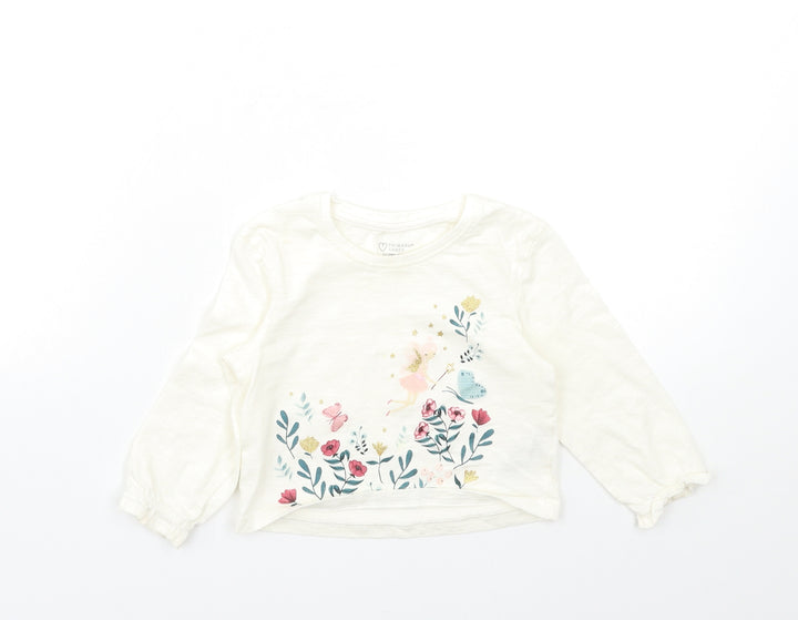 Primark Baby White   Basic T-Shirt Size 12-18 Months