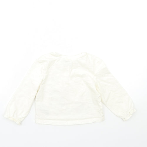 Primark Baby White   Basic T-Shirt Size 12-18 Months