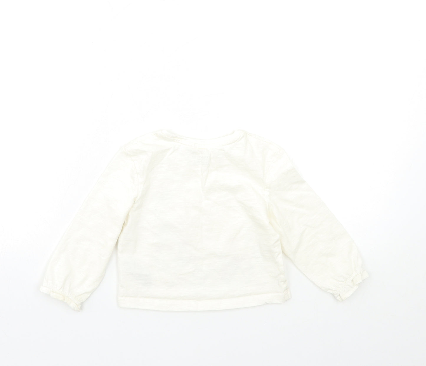Primark Baby White   Basic T-Shirt Size 12-18 Months