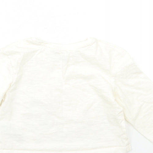 Primark Baby White   Basic T-Shirt Size 12-18 Months