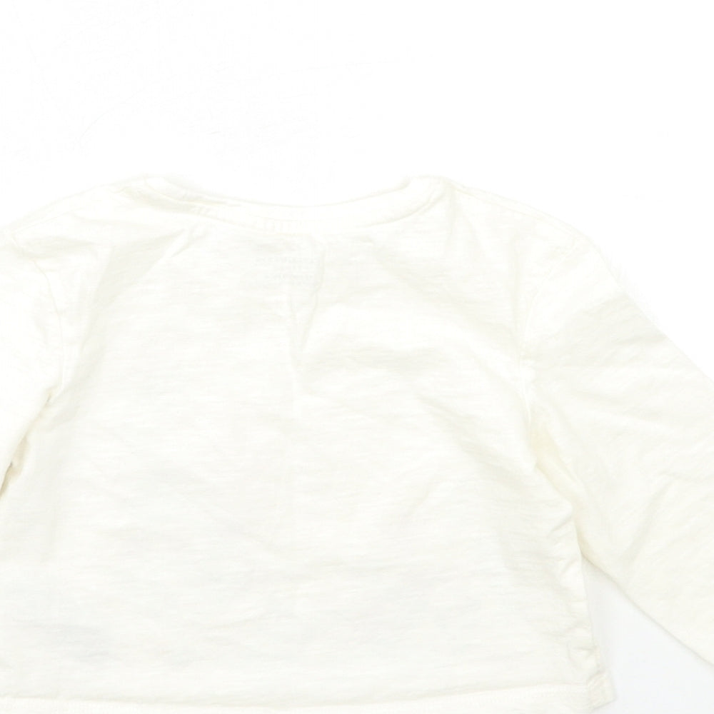 Primark Baby White   Basic T-Shirt Size 12-18 Months