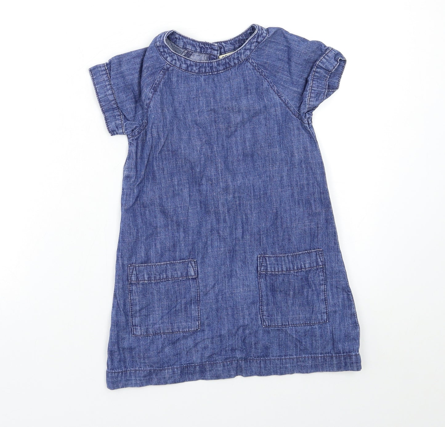NEXT Girls Blue  Denim A-Line  Size 4-5 Years