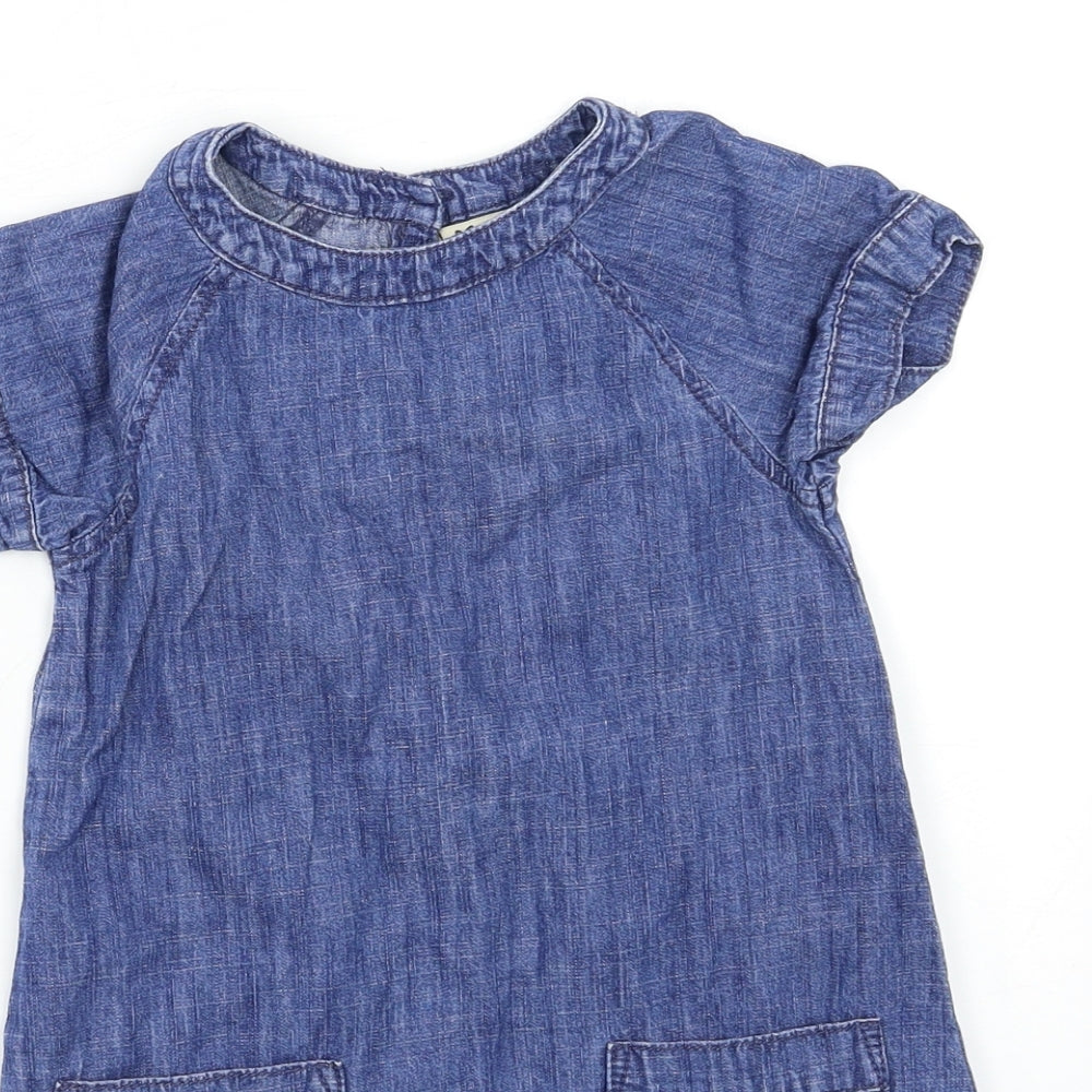 NEXT Girls Blue  Denim A-Line  Size 4-5 Years