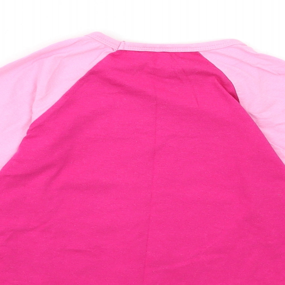 Disney Girls Pink   Basic T-Shirt Size 4-5 Years  - Snow White
