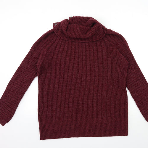 NEXT Womens Red  Knit Pullover Jumper Size M
