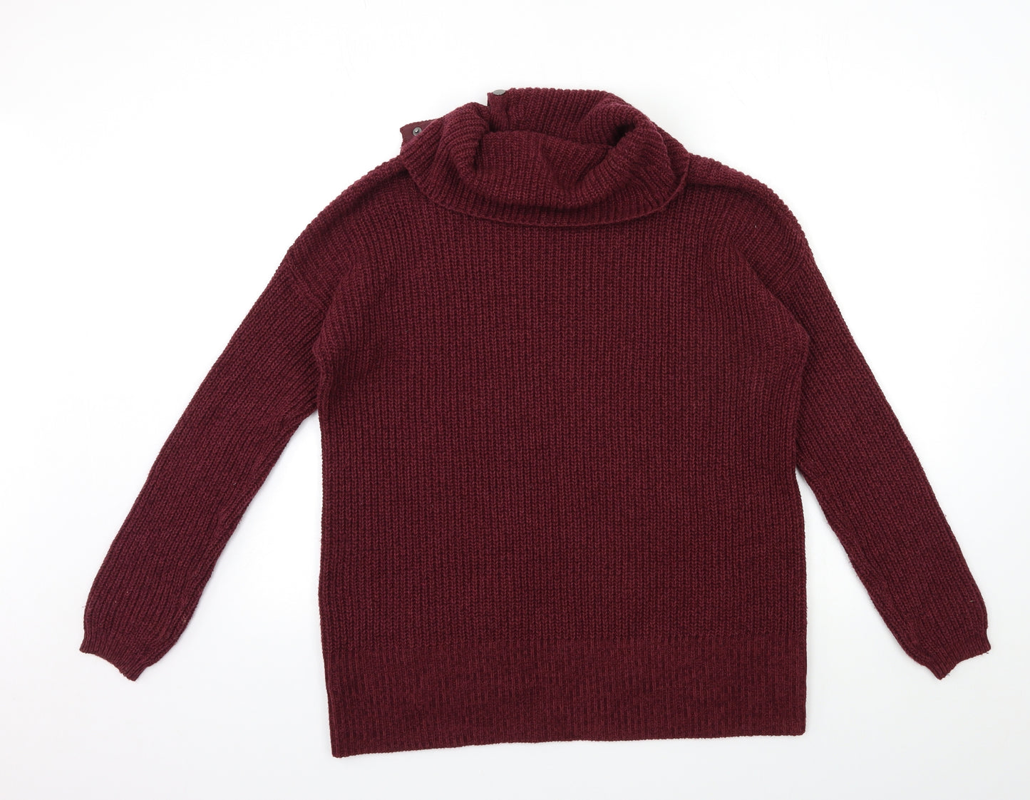 NEXT Womens Red  Knit Pullover Jumper Size M