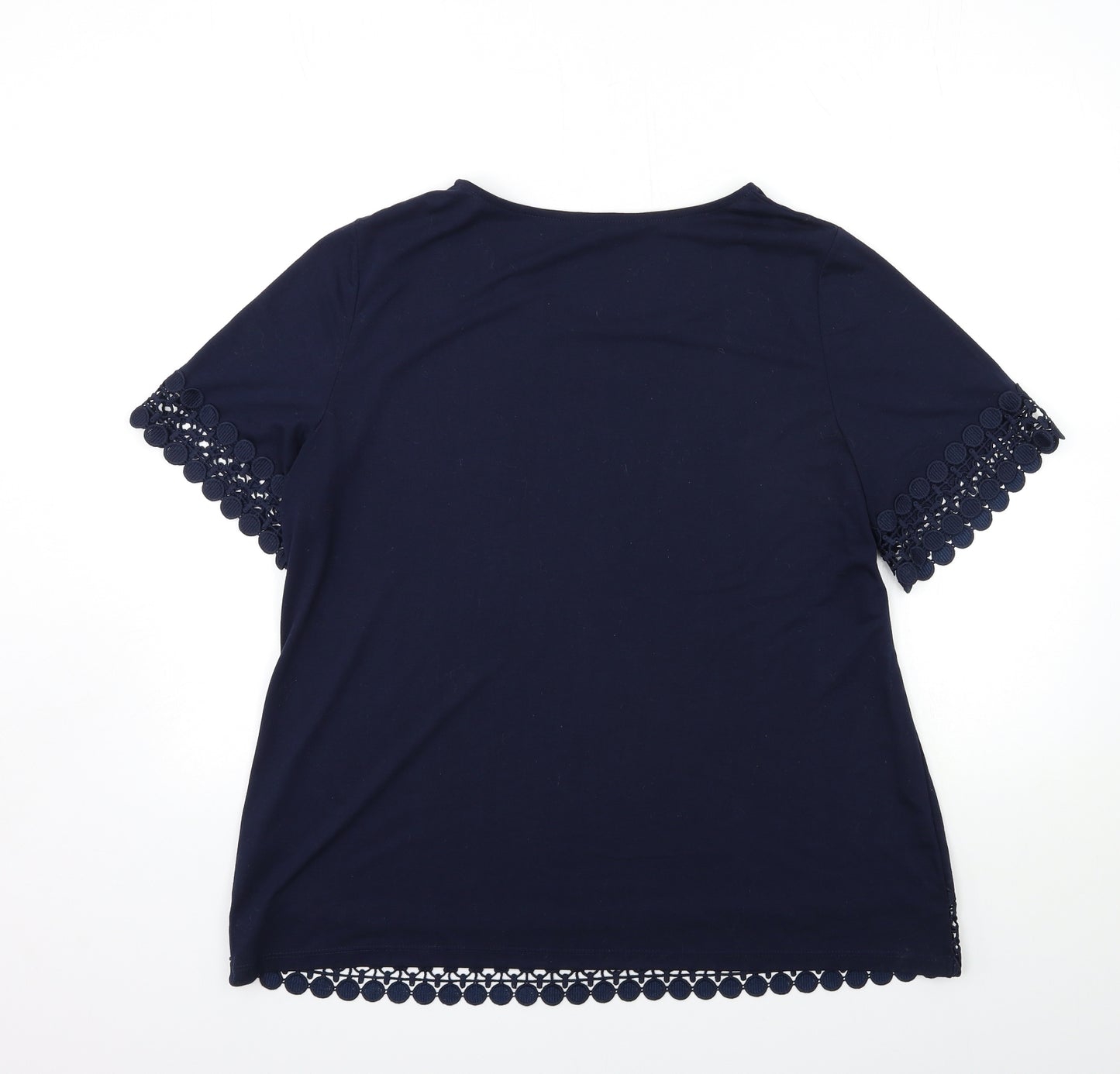 Bonmarché Womens Blue   Basic T-Shirt Size 18