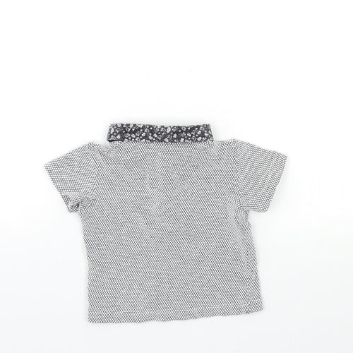 Primark Baby Grey   Basic Polo Size 6-9 Months