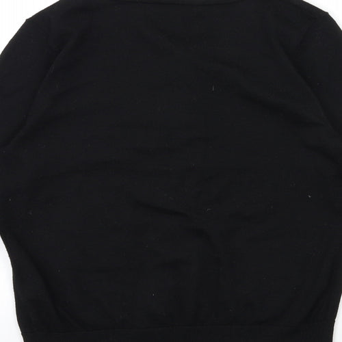 New Look Womens Black  Knit Cardigan Jumper Size 12