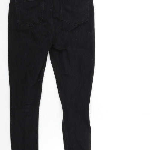 Denim & Co. Womens Black  Denim Skinny Jeans Size 10 L27 in