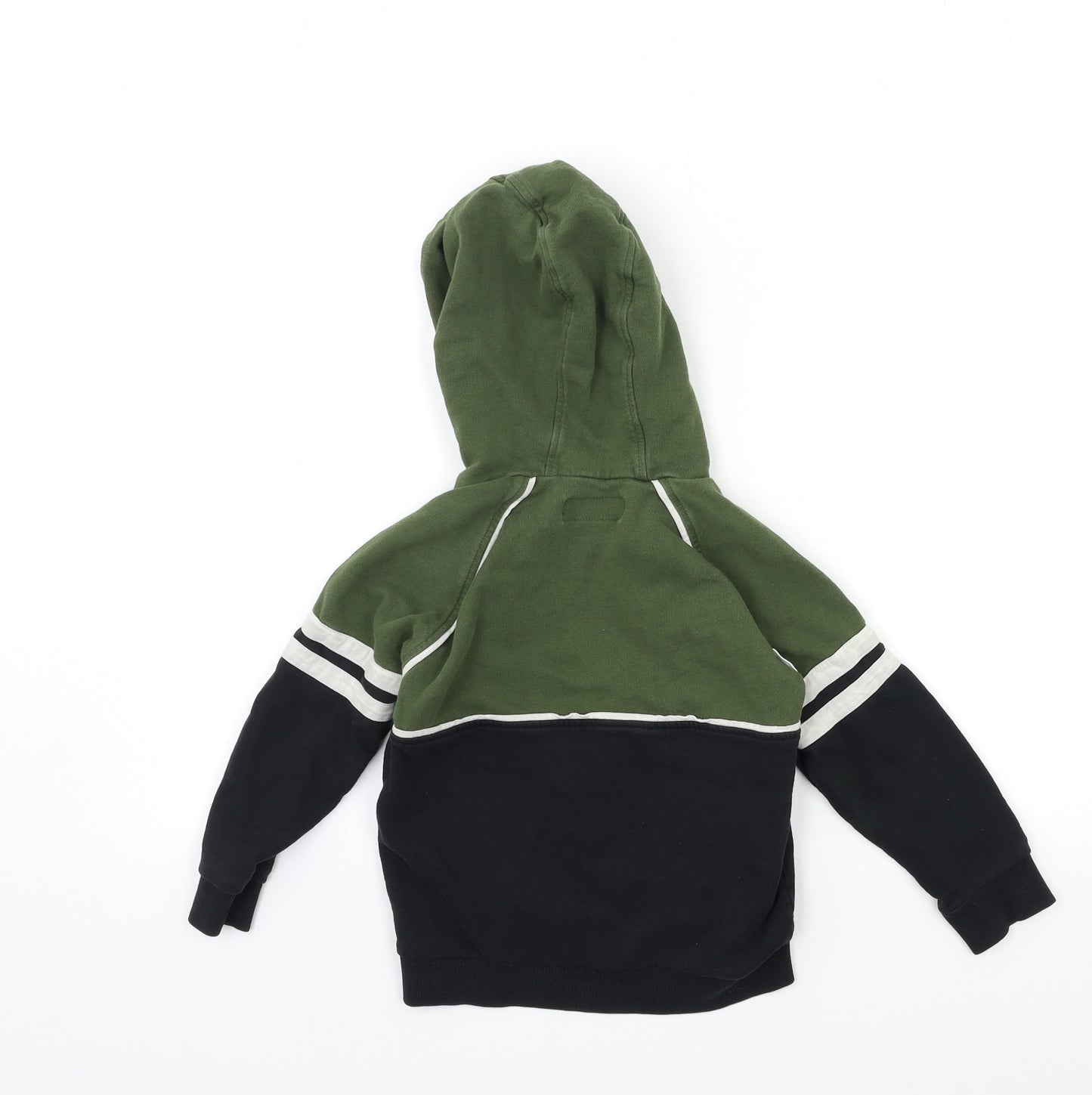 Marks and Spencer Boys Green   Pullover Hoodie Size 5 Years