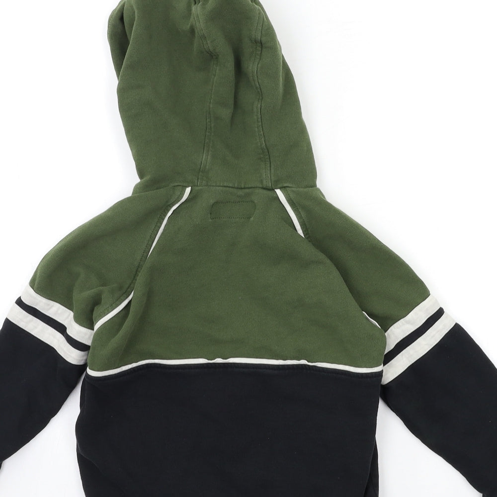 Marks and Spencer Boys Green   Pullover Hoodie Size 5 Years