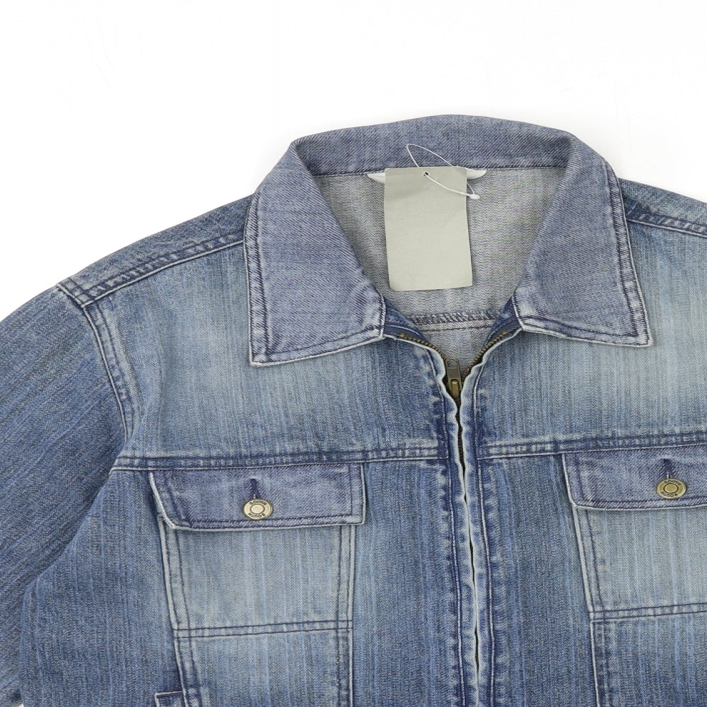 South Womens Blue  Denim Jacket  Size L