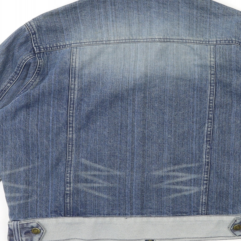 South Womens Blue  Denim Jacket  Size L