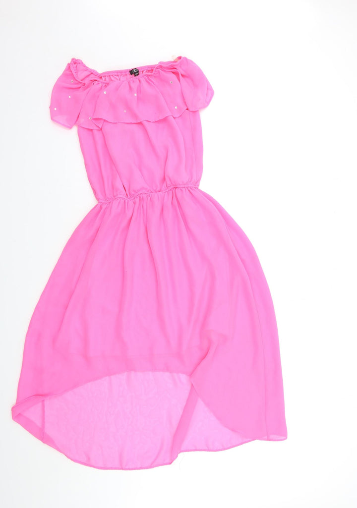 Julien Macdonald Girls Pink   Trapeze & Swing  Size 12 Years