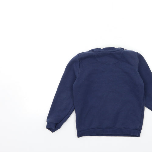 Primark Girls Blue   Pullover Sweatshirt Size 6-7 Years