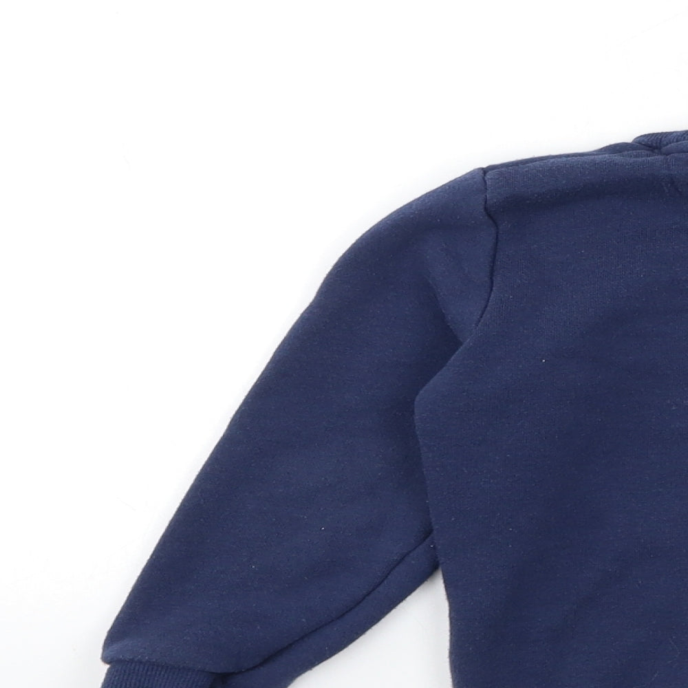 Primark Girls Blue   Pullover Sweatshirt Size 6-7 Years