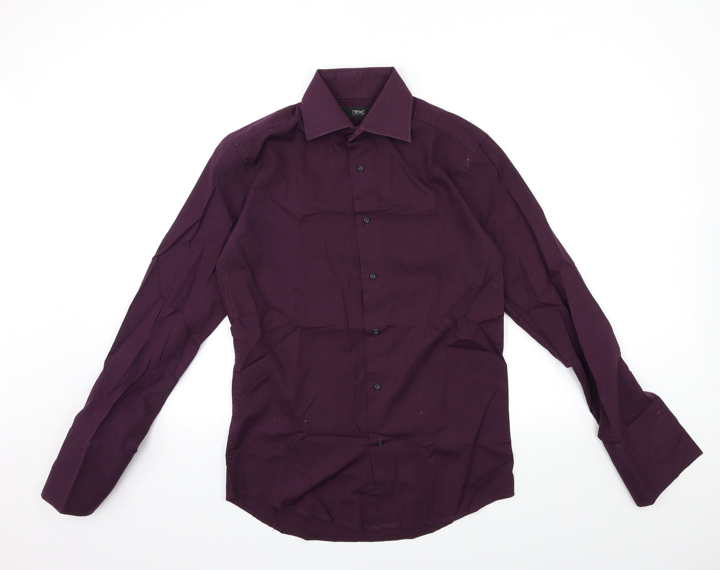 NEXT Mens Purple    Dress Shirt Size 14.5