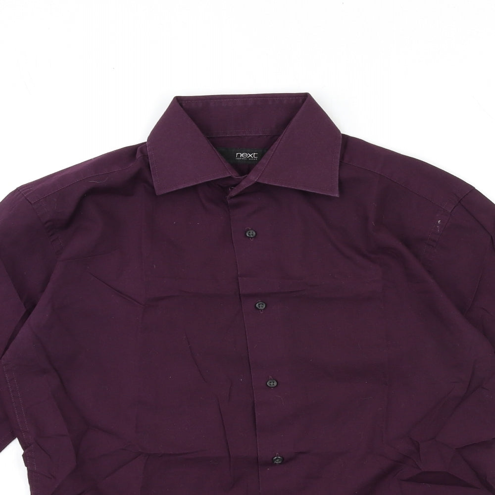 NEXT Mens Purple    Dress Shirt Size 14.5