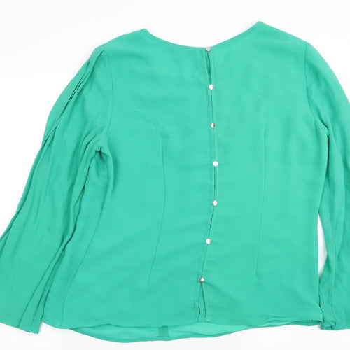 Per Una Womens Green   Basic Blouse Size 14
