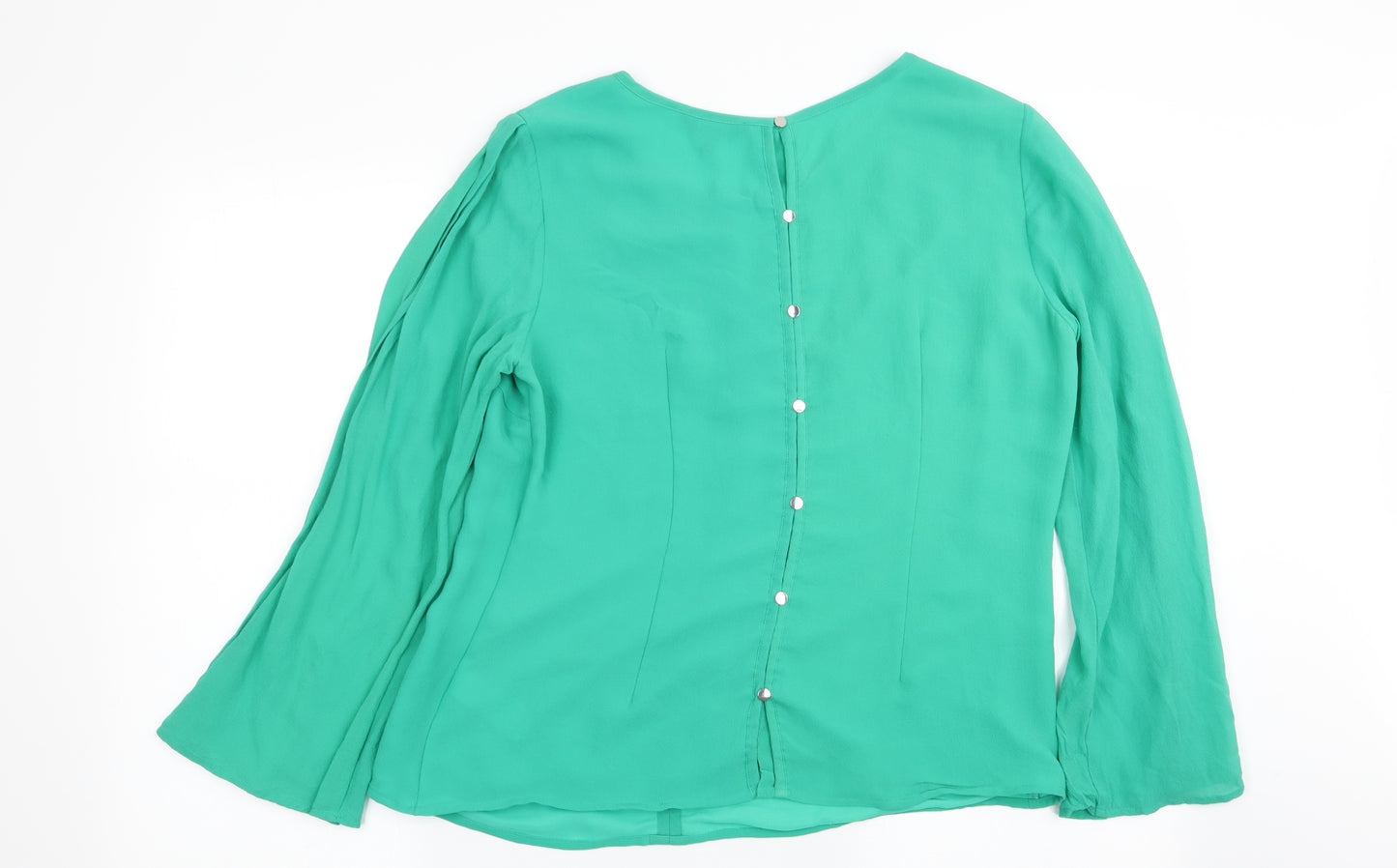 Per Una Womens Green   Basic Blouse Size 14