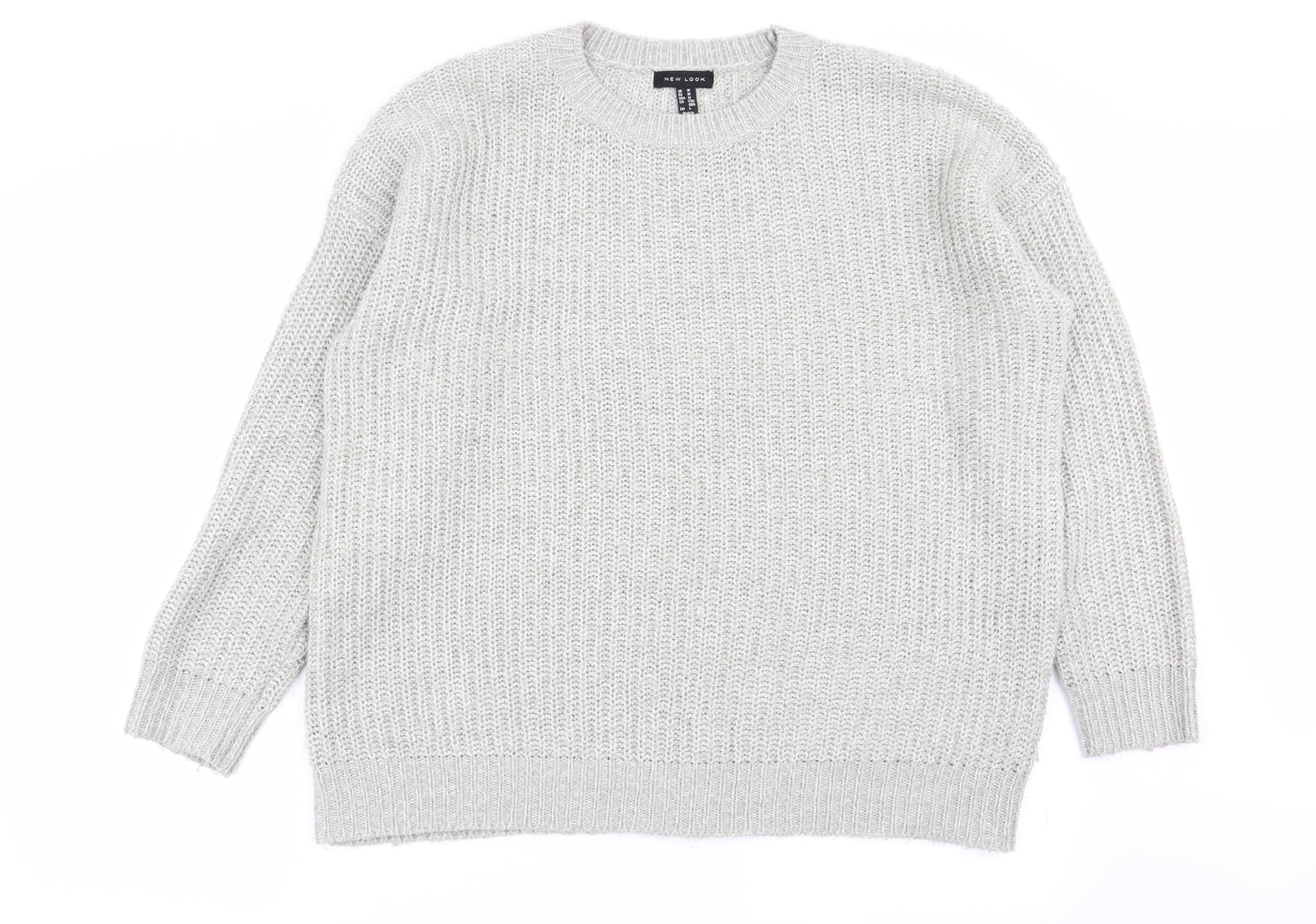 New Look Womens Grey   Pullover Jumper Size M
