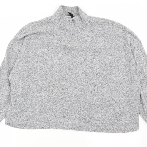 New Look Womens Grey   Pullover Jumper Size M