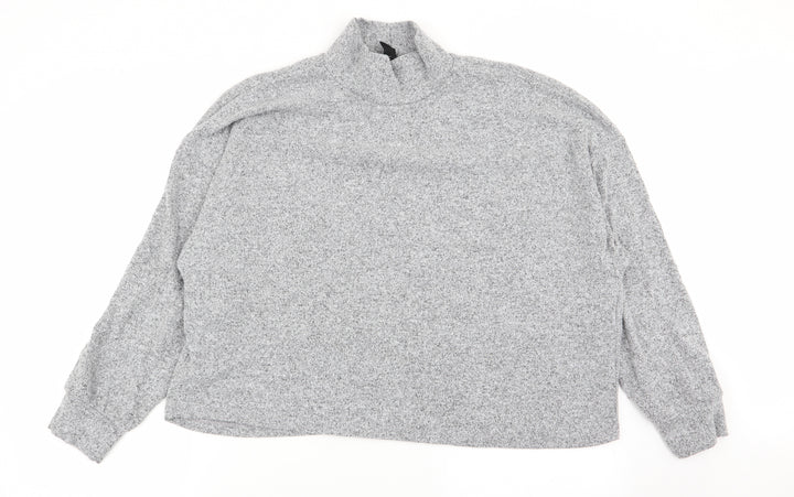 New Look Womens Grey   Pullover Jumper Size M