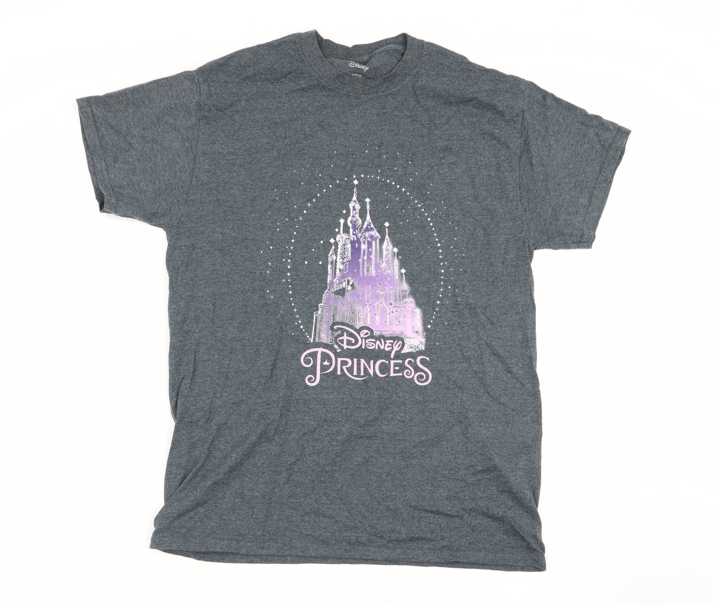 Disney Womens Grey   Basic T-Shirt Size M