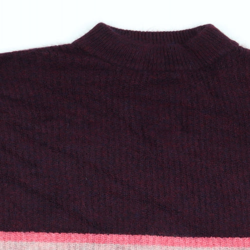 Asda George Womens Multicoloured Striped  Pullover Jumper Size XL