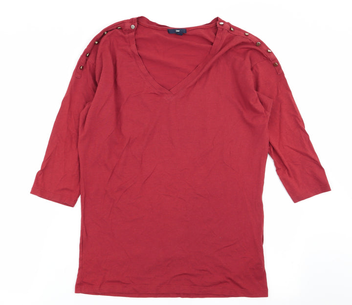 Gap Womens Brown   Basic T-Shirt Size M