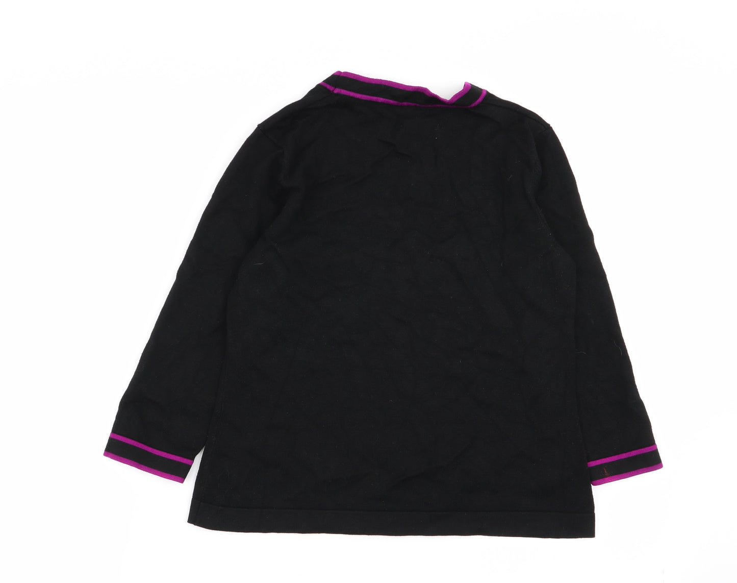 precise Womens Black   Pullover Jumper Size S