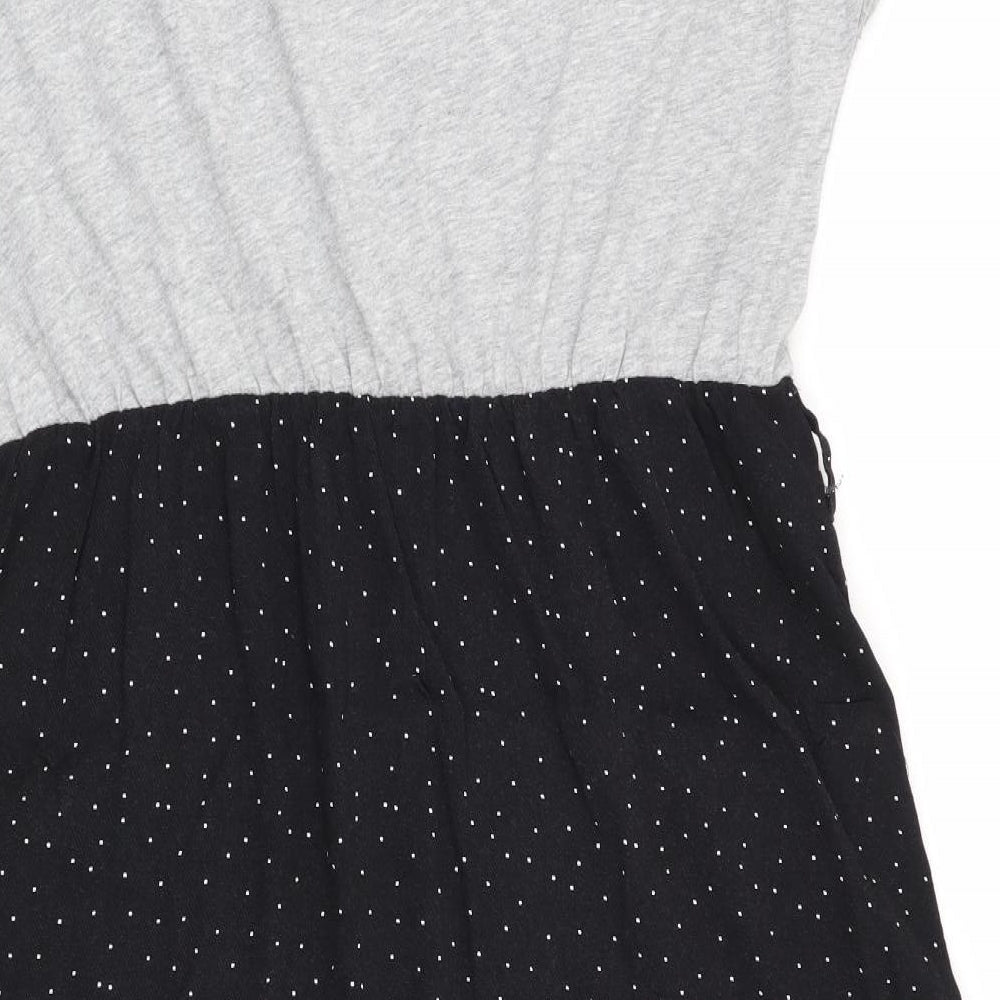 Oliver Bonas Womens Multicoloured Polka Dot  Fit & Flare  Size 14