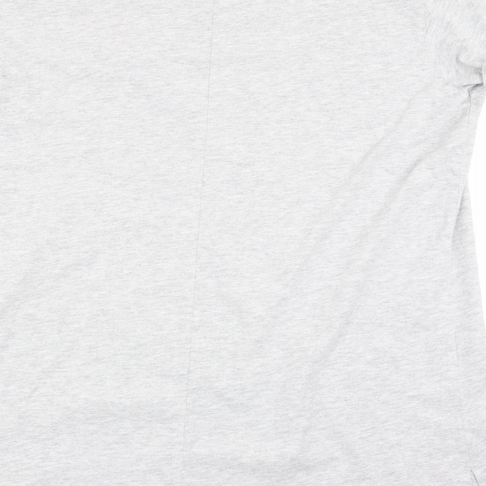 Yours Womens Grey   Basic T-Shirt Size 18
