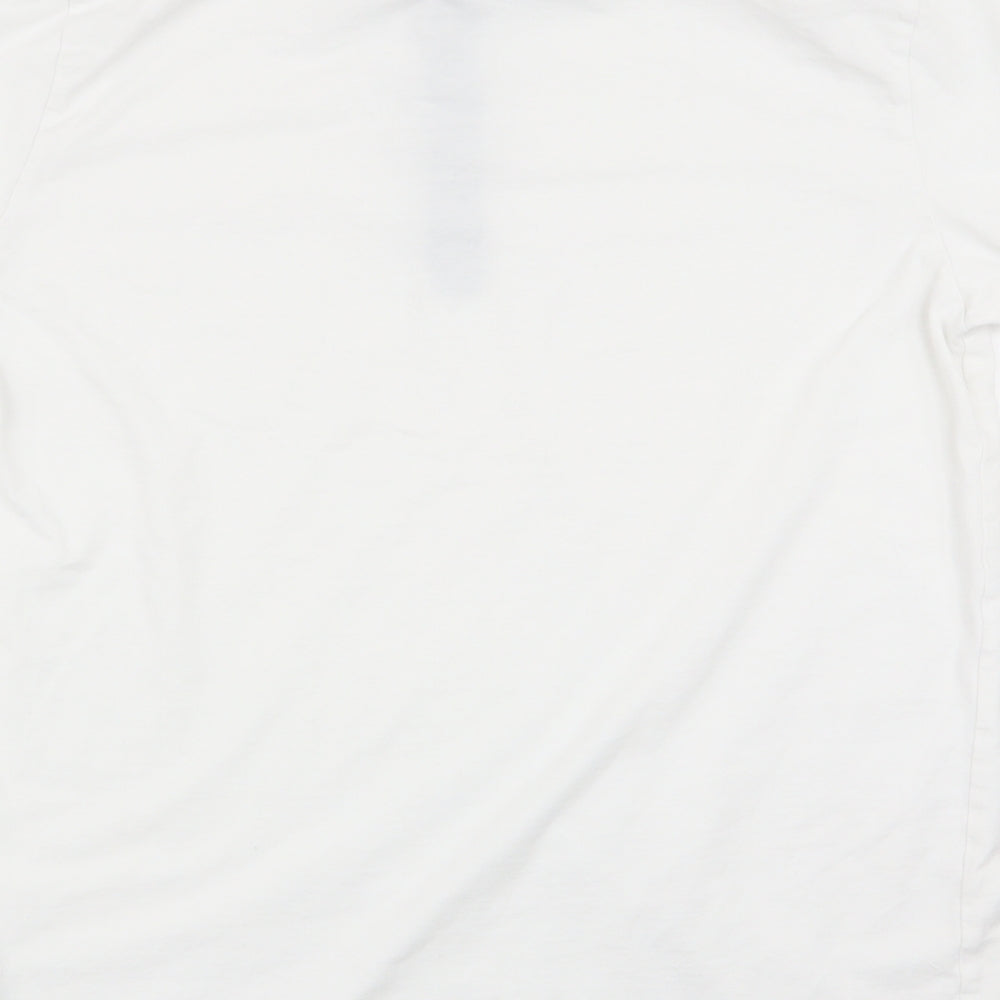 Burton menswear Mens White    Polo Size M
