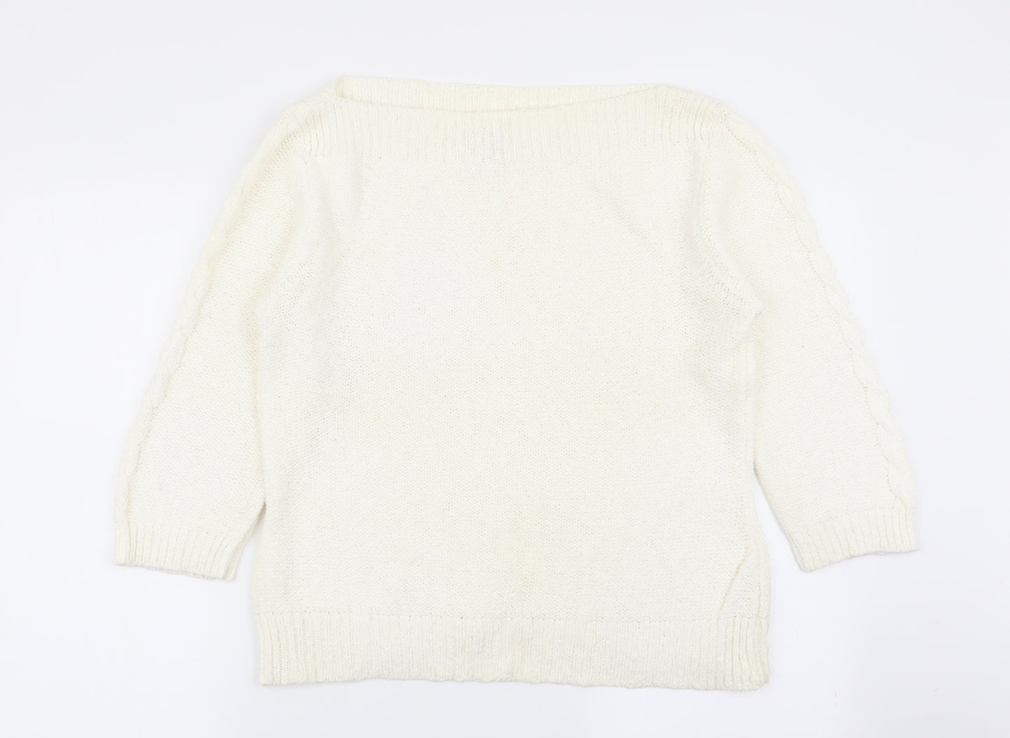 NEXT Womens Ivory   Pullover Jumper Size 18