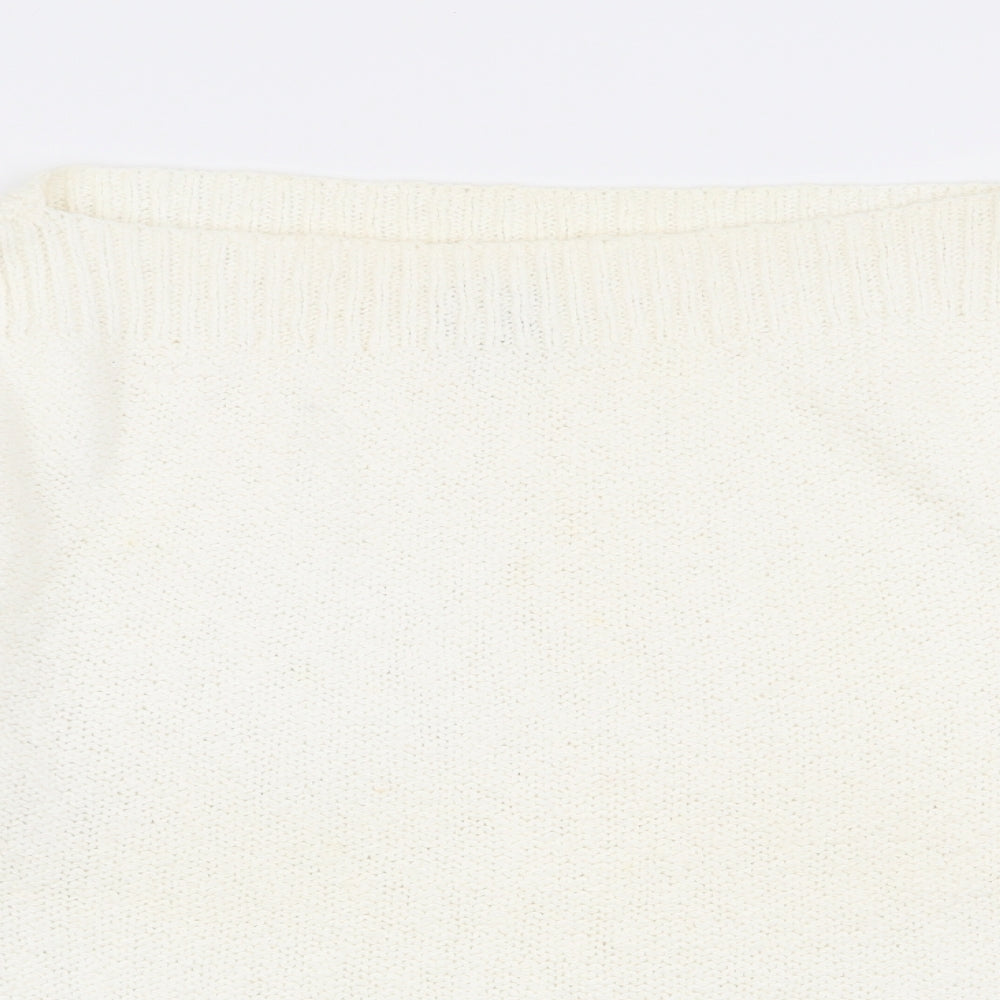 NEXT Womens Ivory   Pullover Jumper Size 18
