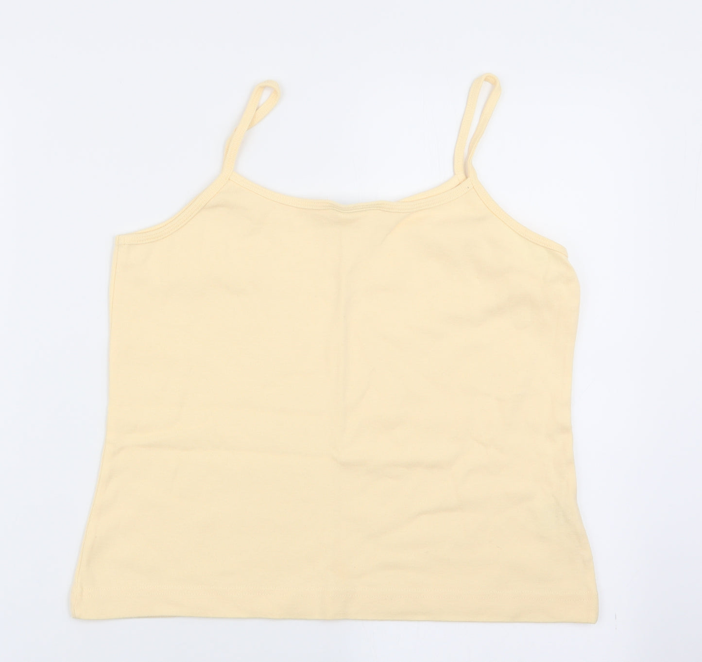 JDV Womens Yellow   Camisole Tank Size 16