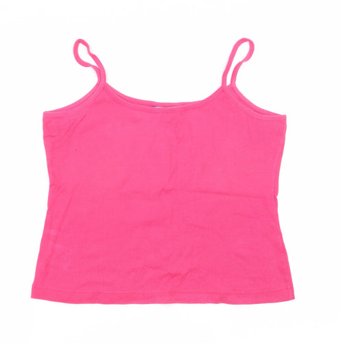 Essentials Womens Pink   Camisole Tank Size 18