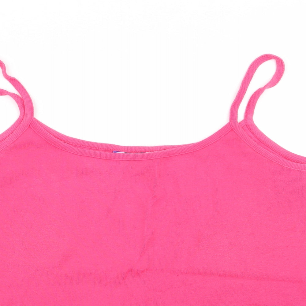 Essentials Womens Pink   Camisole Tank Size 18