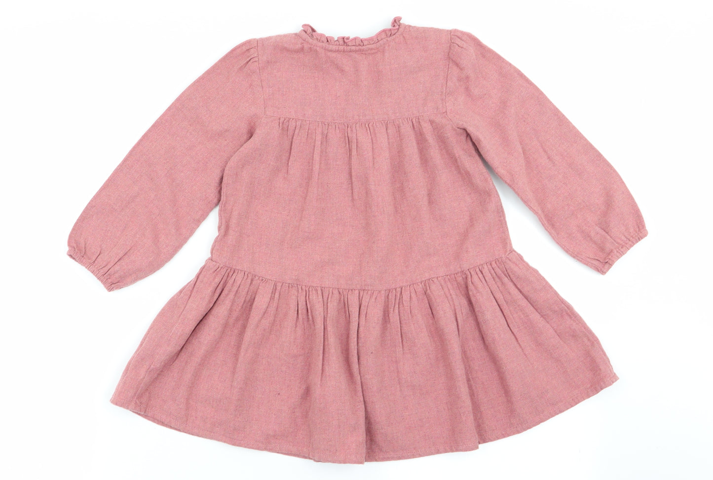 Asda George Girls Pink   Fit & Flare  Size 3-4 Years