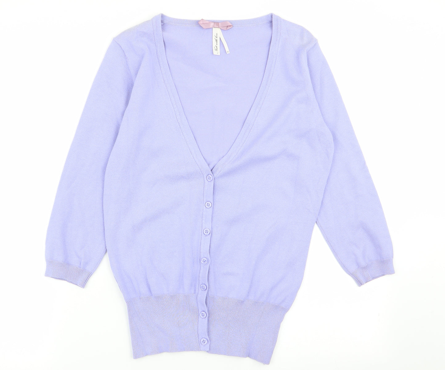 NEXT Womens Purple   Cardigan Jumper Size 10