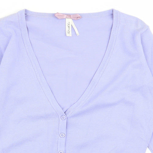 NEXT Womens Purple   Cardigan Jumper Size 10