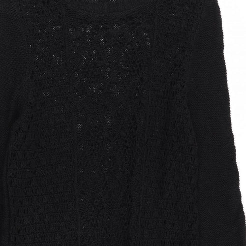 TU Womens Black   Jumper Dress  Size 16