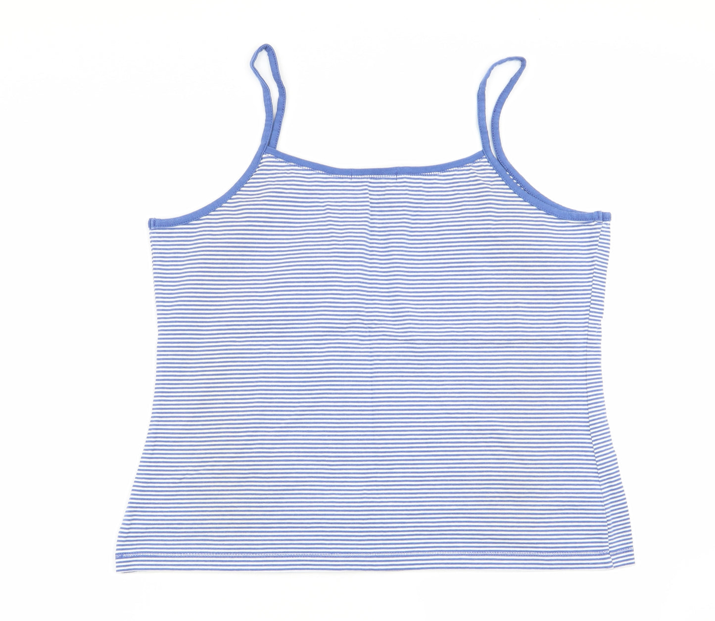 Asda George Womens Multicoloured Striped  Basic Tank Size 20