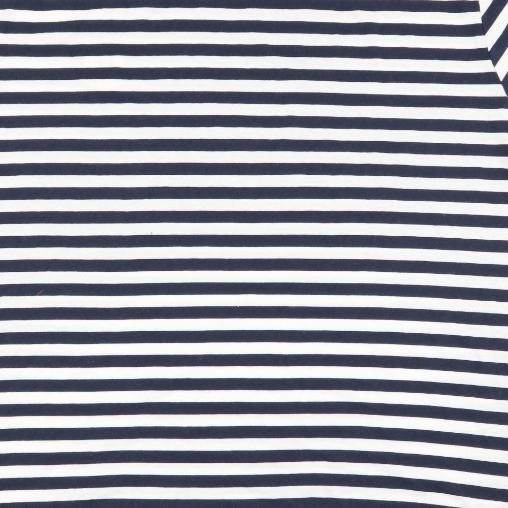 Primark Mens Multicoloured Striped   T-Shirt Size L