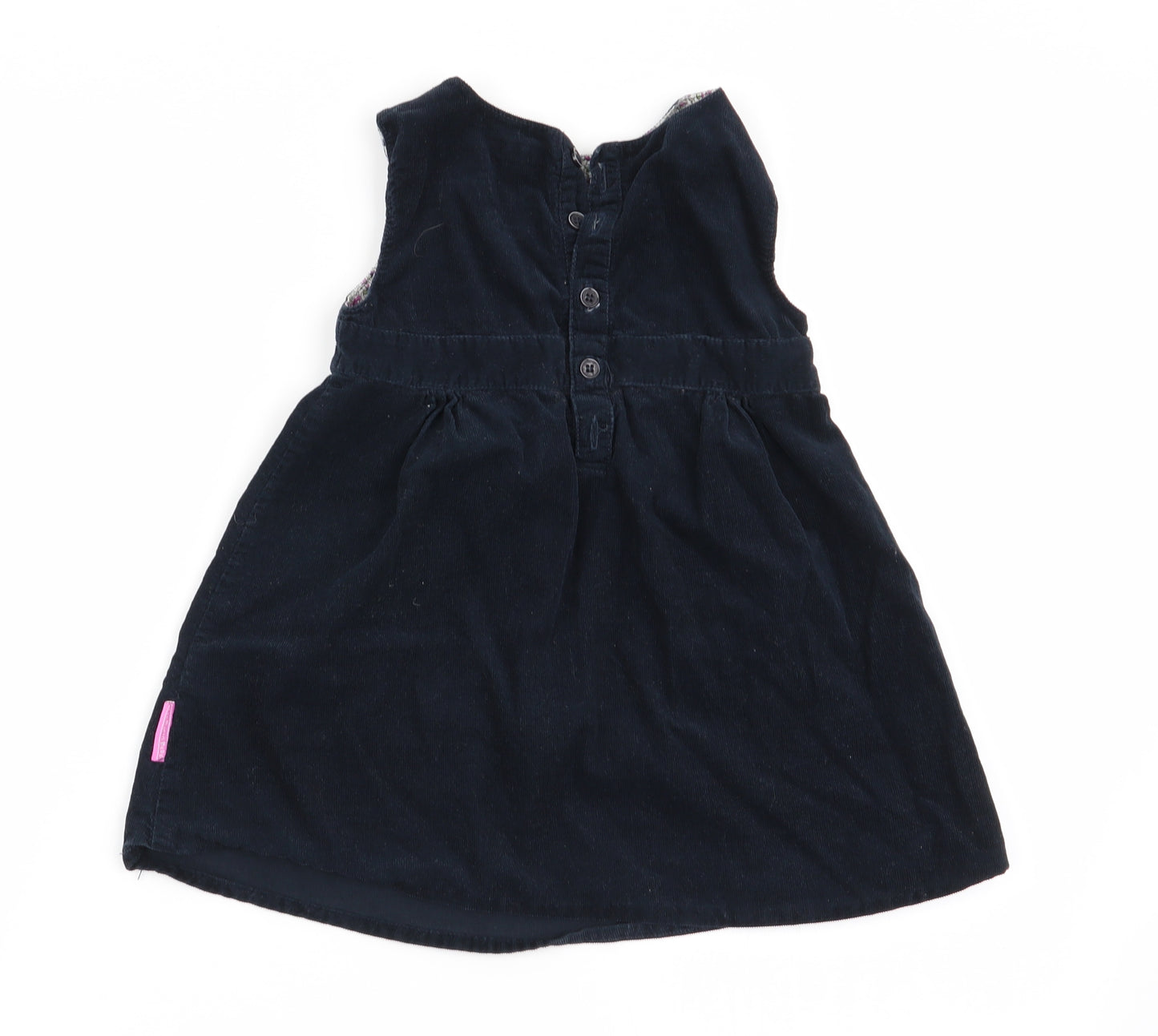 JoJo Maman Bébé Girls Blue   Fit & Flare  Size 2-3 Years