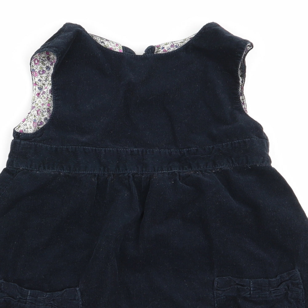 JoJo Maman Bébé Girls Blue   Fit & Flare  Size 2-3 Years