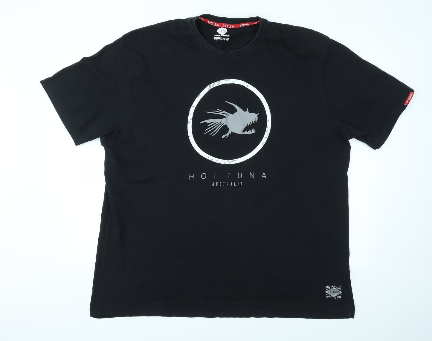 Hot Tuna Mens Black    T-Shirt Size 3XL